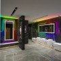 Зеркало с RGB подсветкой Декор 06 в интернет-магазине «Зеркала с подсветкой» фото