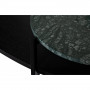 Письменный стол деревянный черный, мрамор India Green 160*60*92 в интернет-магазине «Зеркала с подсветкой» фото
